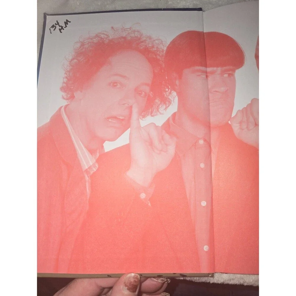 The Three Stooges Graphic Novel #2 Ebenezer Stooge & Thrice Upon A Time Book - Picture 3 of 5